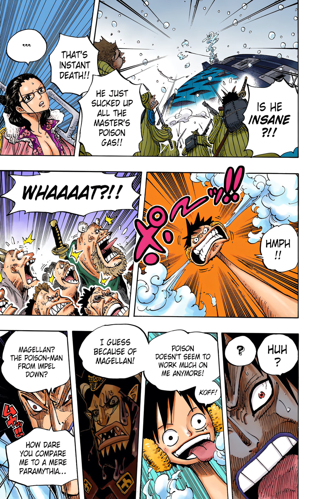 Read One Piece (Colored) chapter 671 image 8 on Lezhin