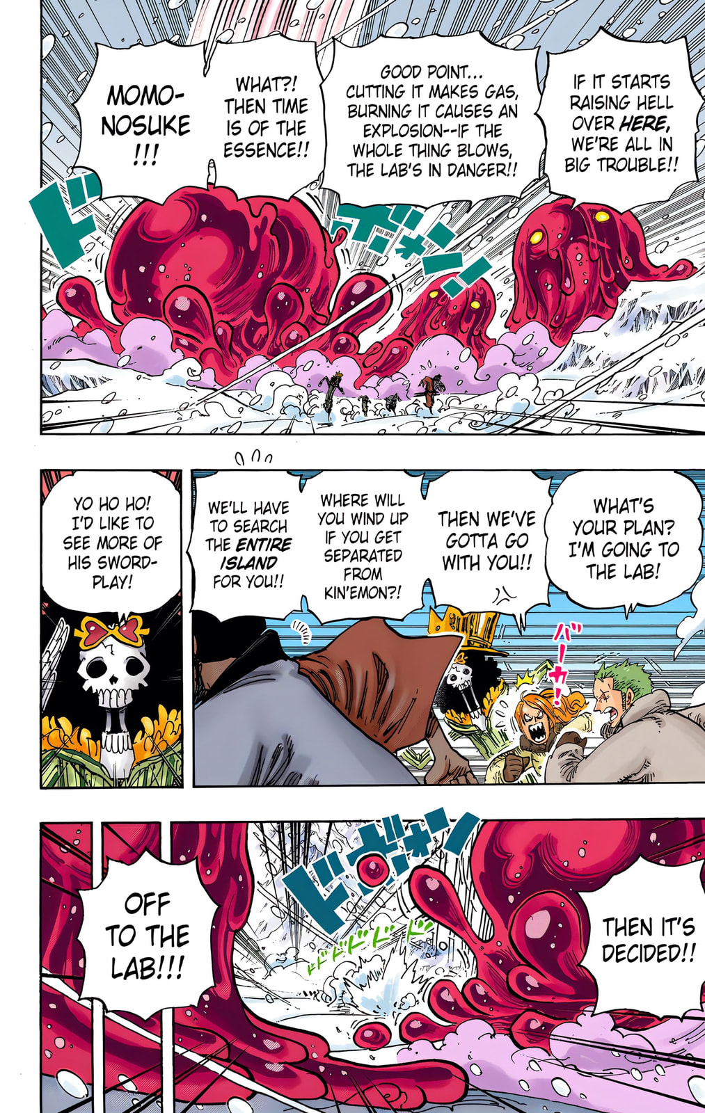 Read One Piece (Colored) chapter 673 image 11 on Lezhin