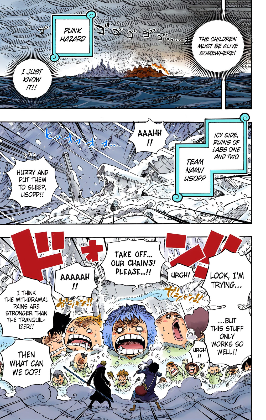 Read One Piece (Colored) chapter 673 image 4 on Lezhin