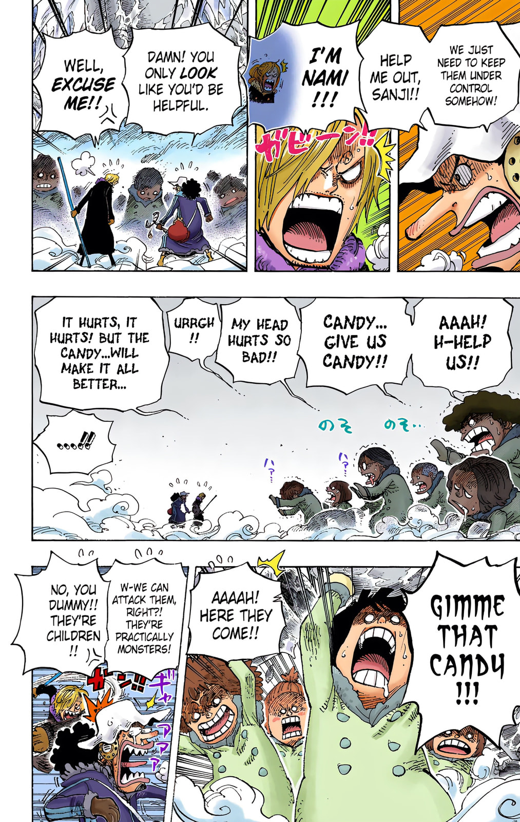 Read One Piece (Colored) chapter 673 image 5 on Lezhin