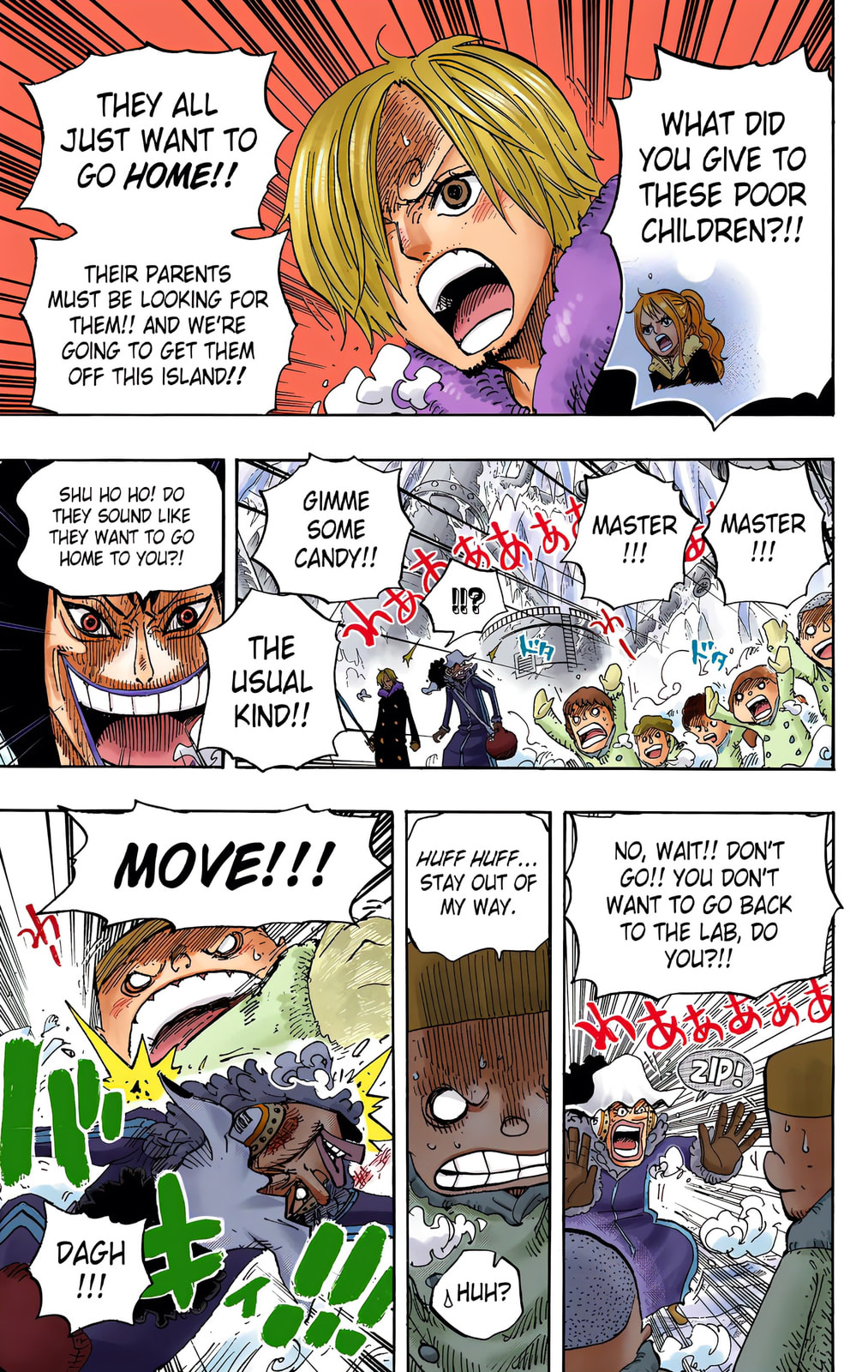 Read One Piece (Colored) chapter 674 image 2 on Lezhin