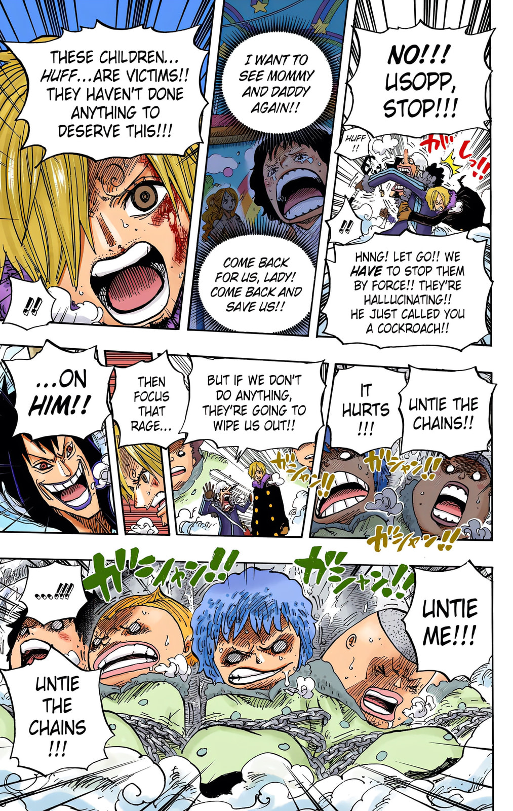 Read One Piece (Colored) chapter 674 image 4 on Lezhin