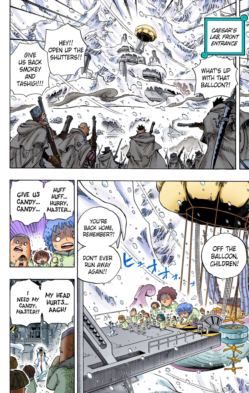 Read One Piece (Colored) chapter 675 image 1 on Lezhin