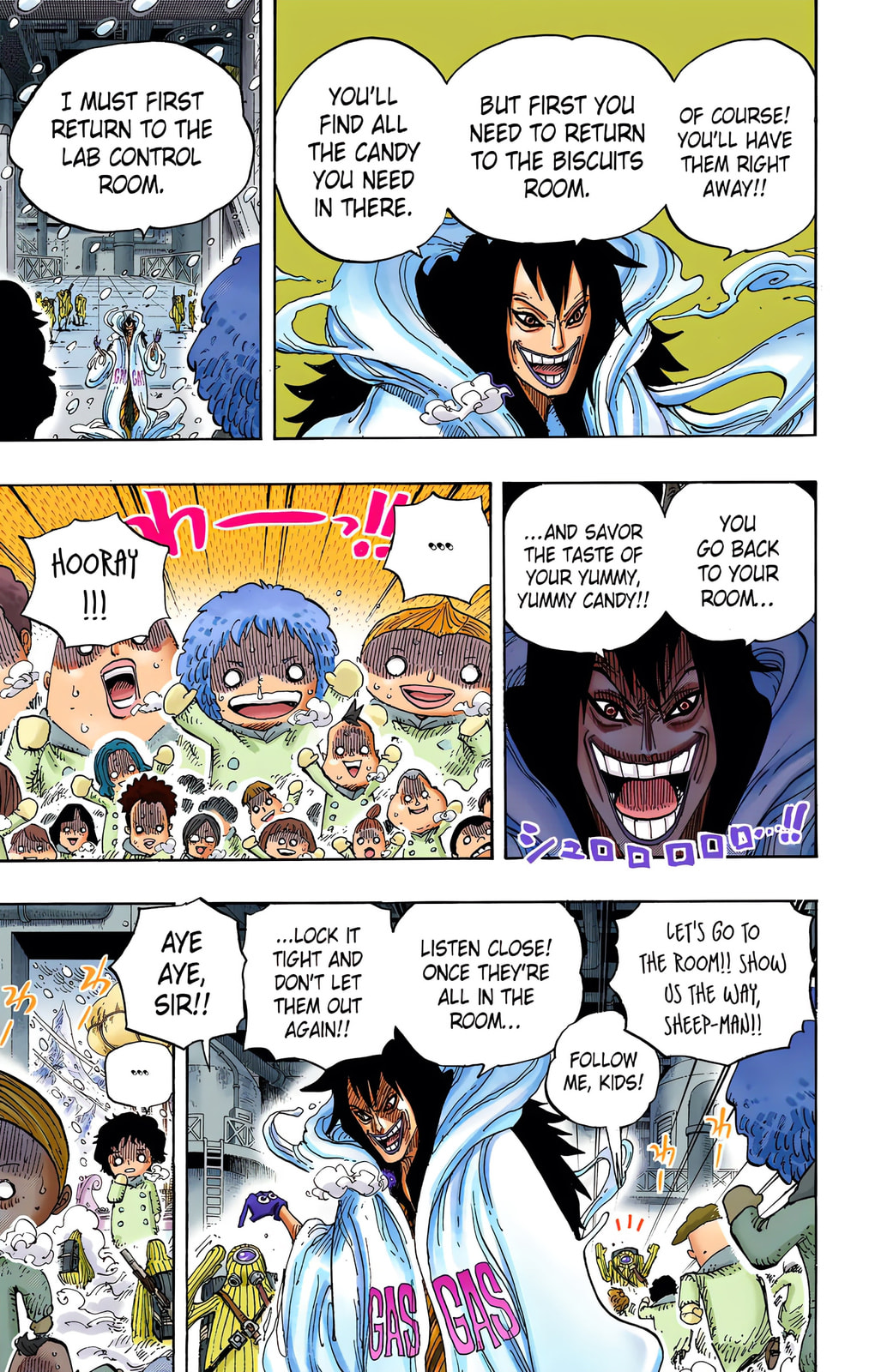 Read One Piece (Colored) chapter 675 image 2 on Lezhin