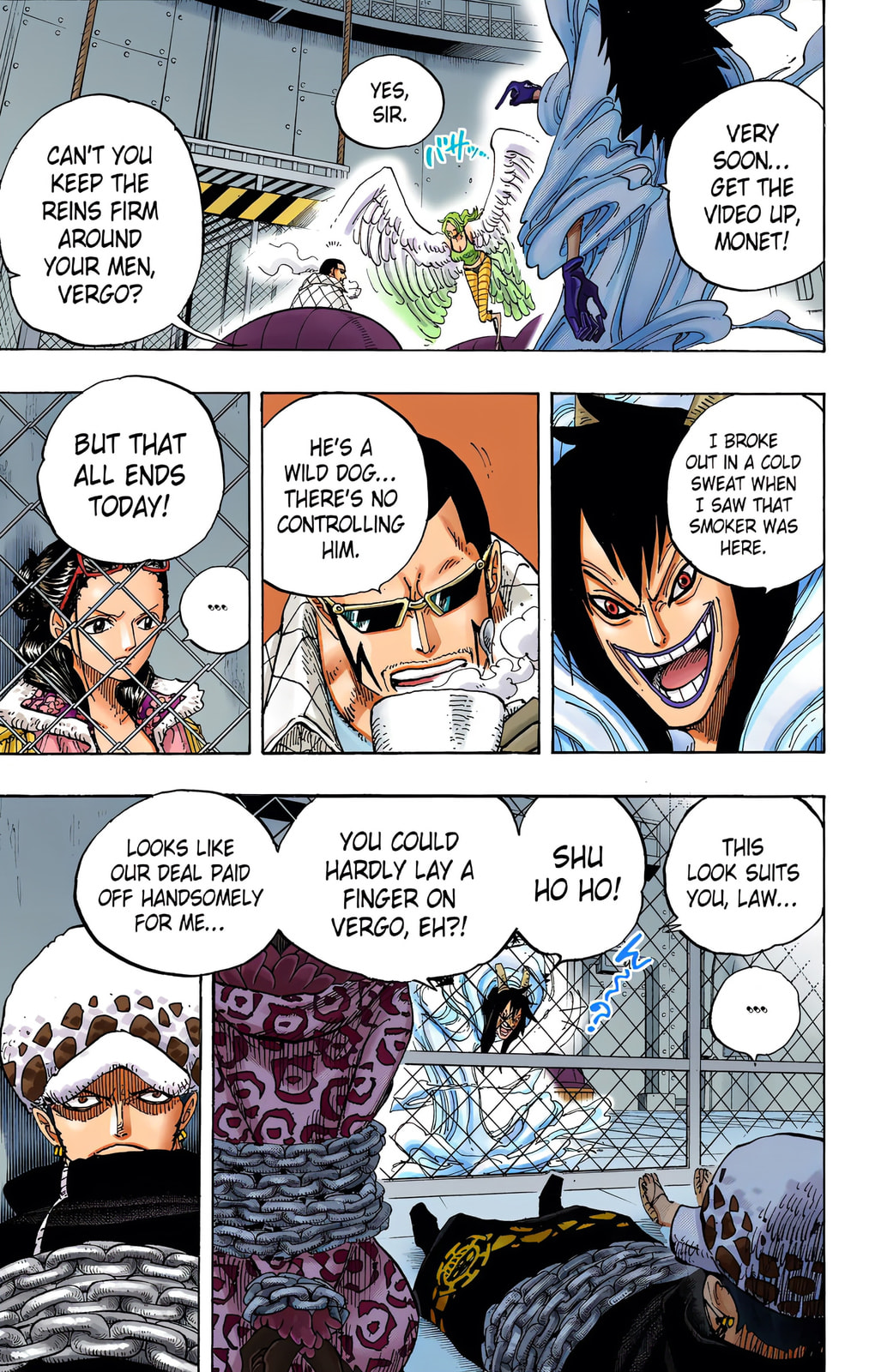 Read One Piece (Colored) chapter 675 image 6 on Lezhin