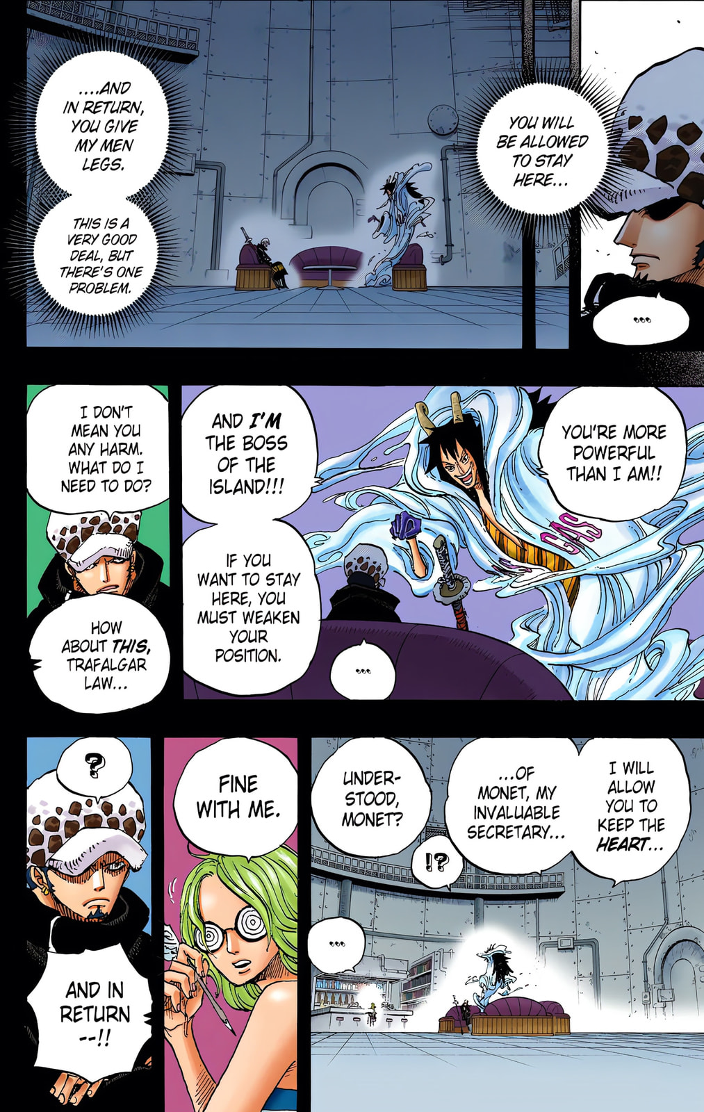 Read One Piece (Colored) chapter 675 image 7 on Lezhin
