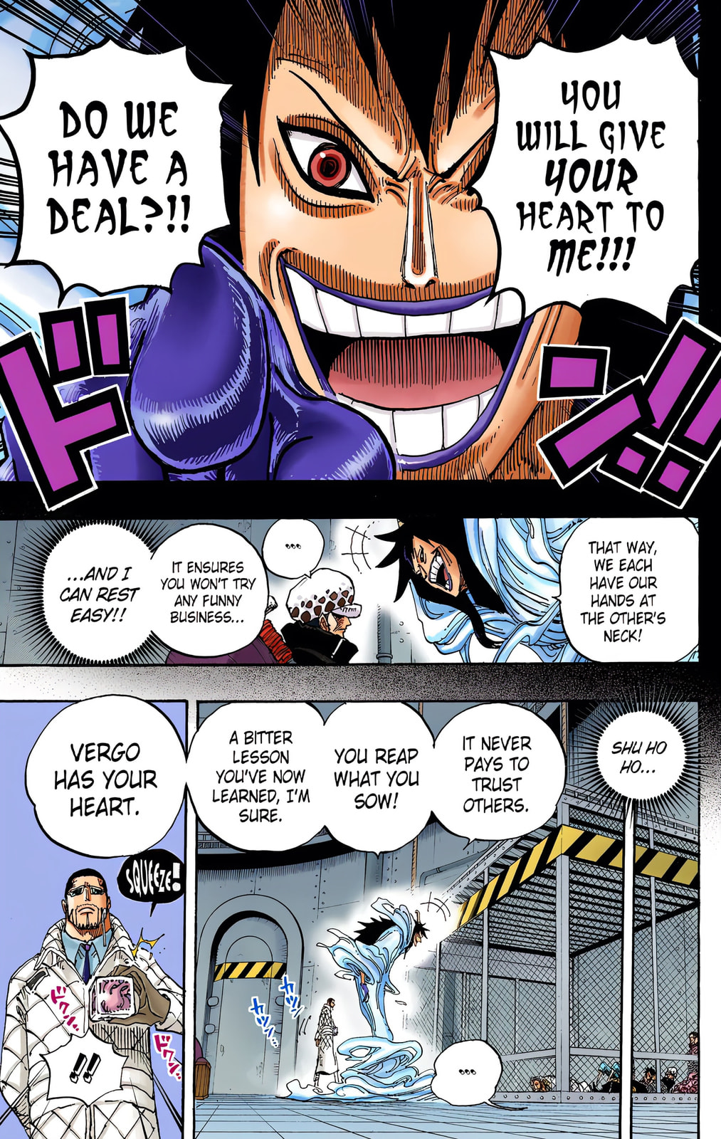 Read One Piece (Colored) chapter 675 image 8 on Lezhin