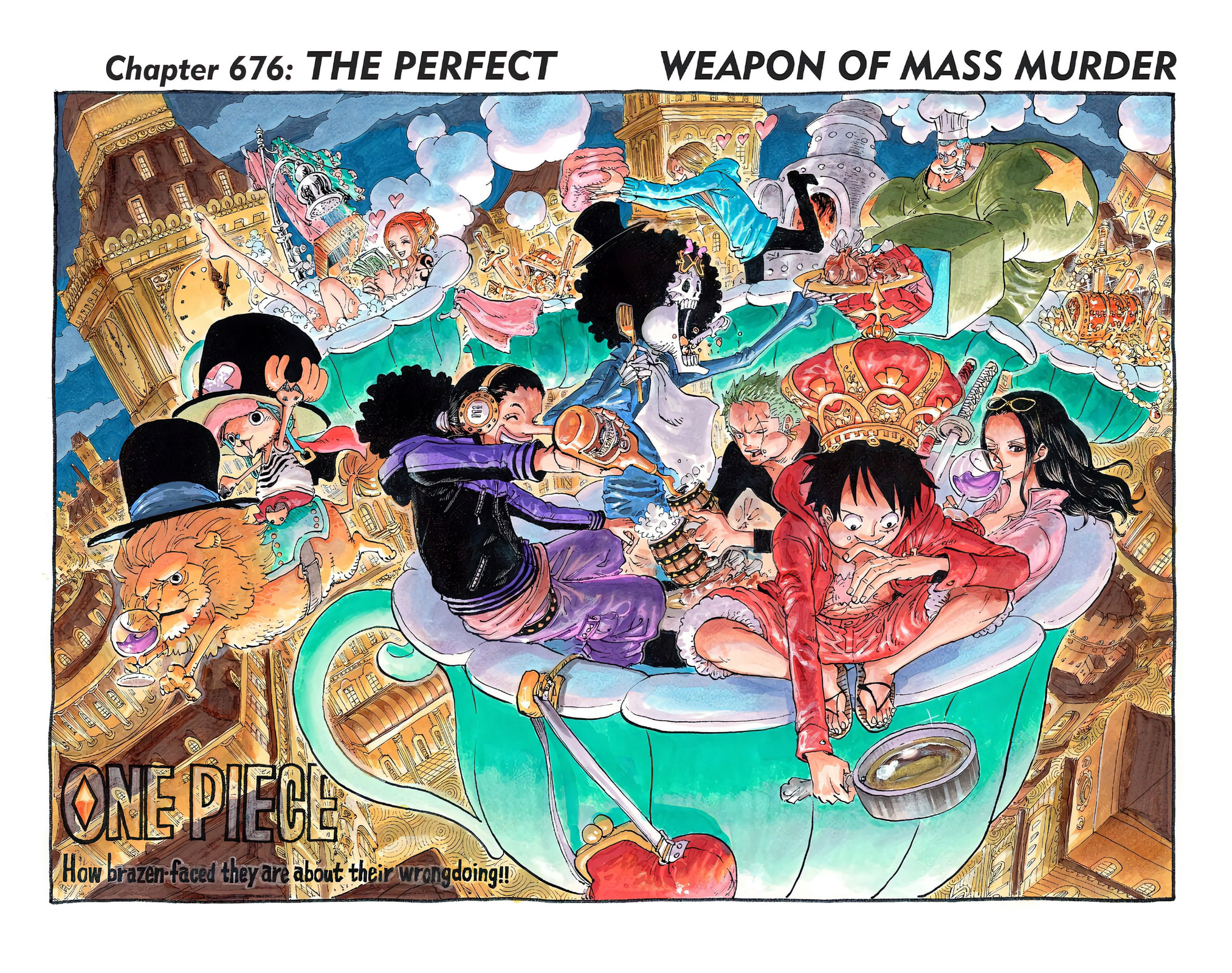 Read One Piece (Colored) chapter 676 image 0 on Lezhin