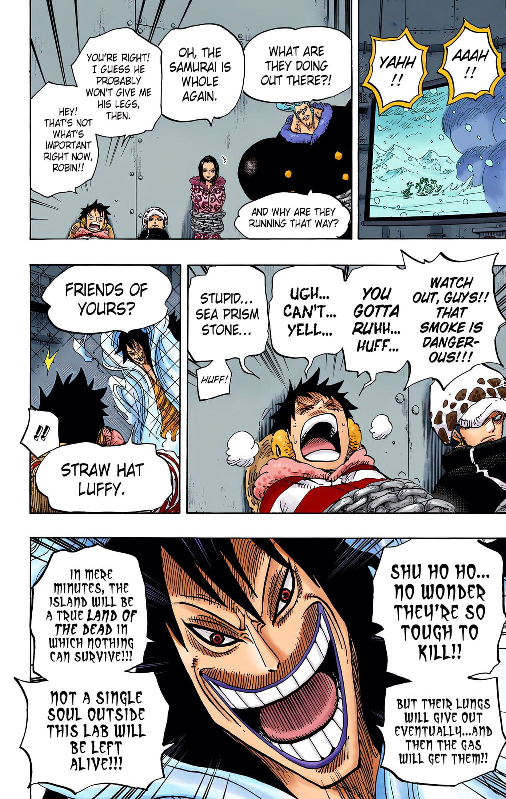 Read One Piece (Colored) chapter 676 image 14 on Lezhin