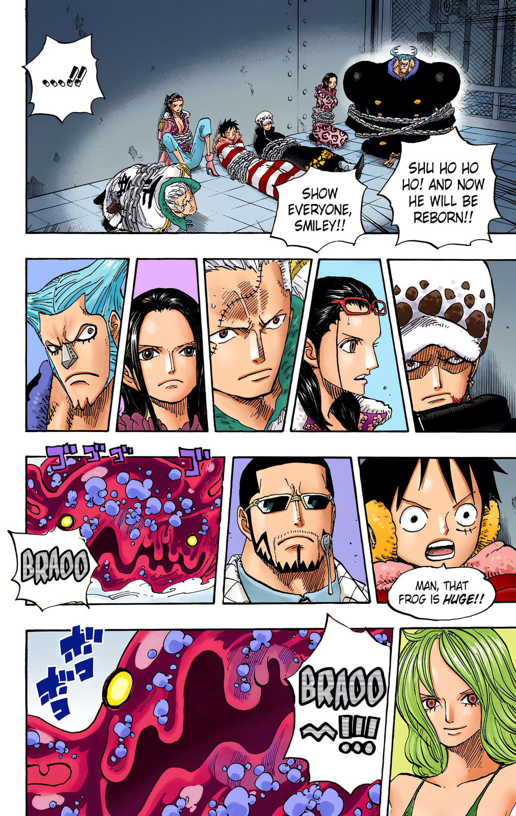 Read One Piece (Colored) chapter 676 image 3 on Lezhin