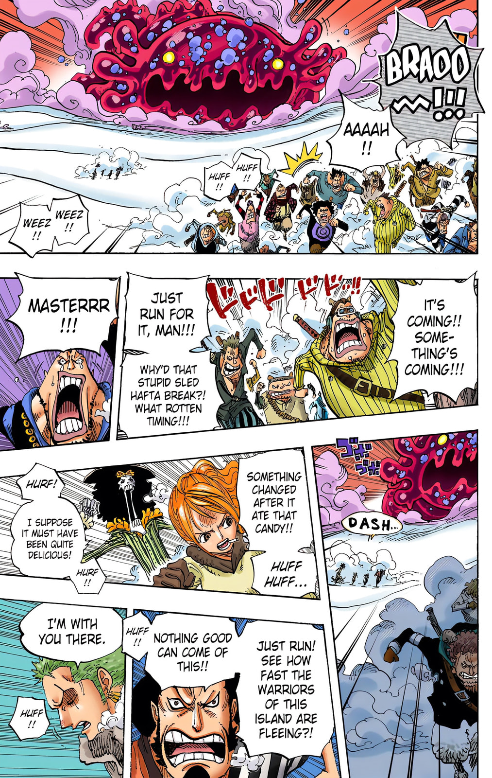 Read One Piece (Colored) chapter 676 image 4 on Lezhin