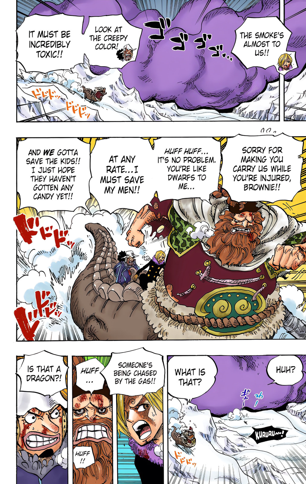Read One Piece (Colored) chapter 677 image 12 on Lezhin