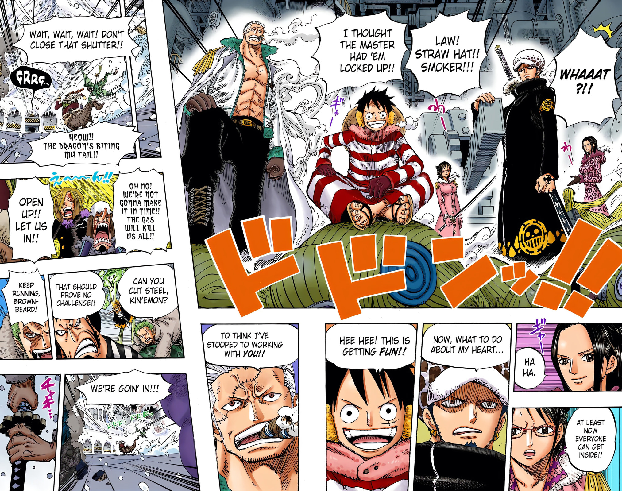 Read One Piece (Colored) chapter 677 image 14 on Lezhin