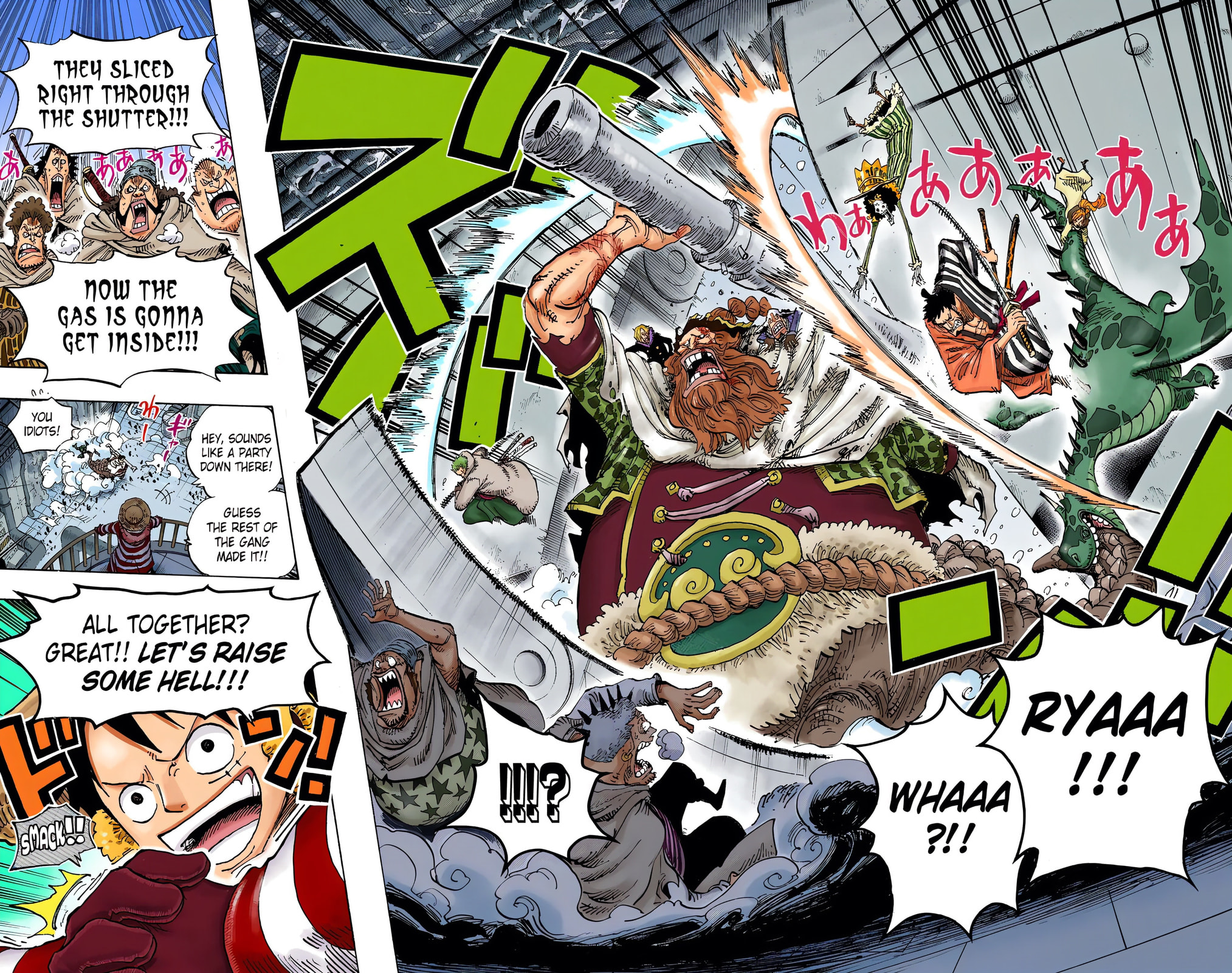 Read One Piece (Colored) chapter 677 image 15 on Lezhin