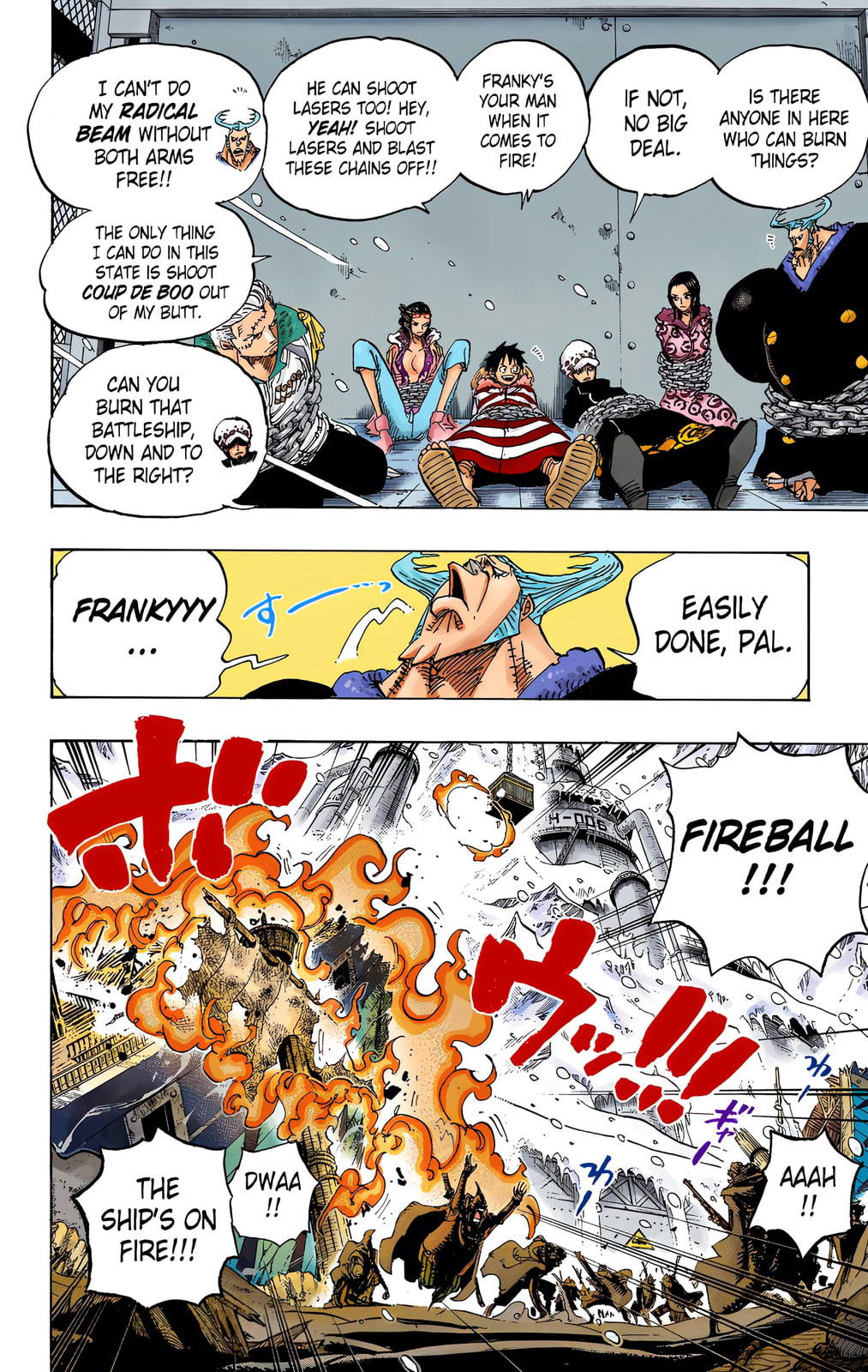 Read One Piece (Colored) chapter 677 image 6 on Lezhin