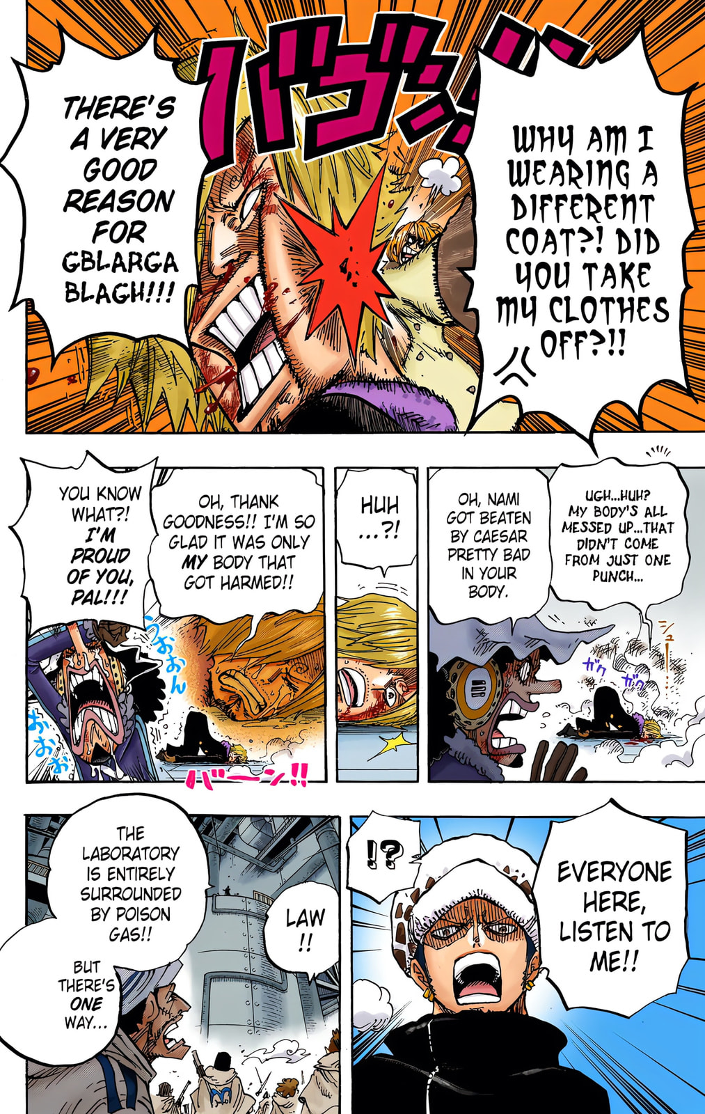 Read One Piece (Colored) chapter 678 image 9 on Lezhin