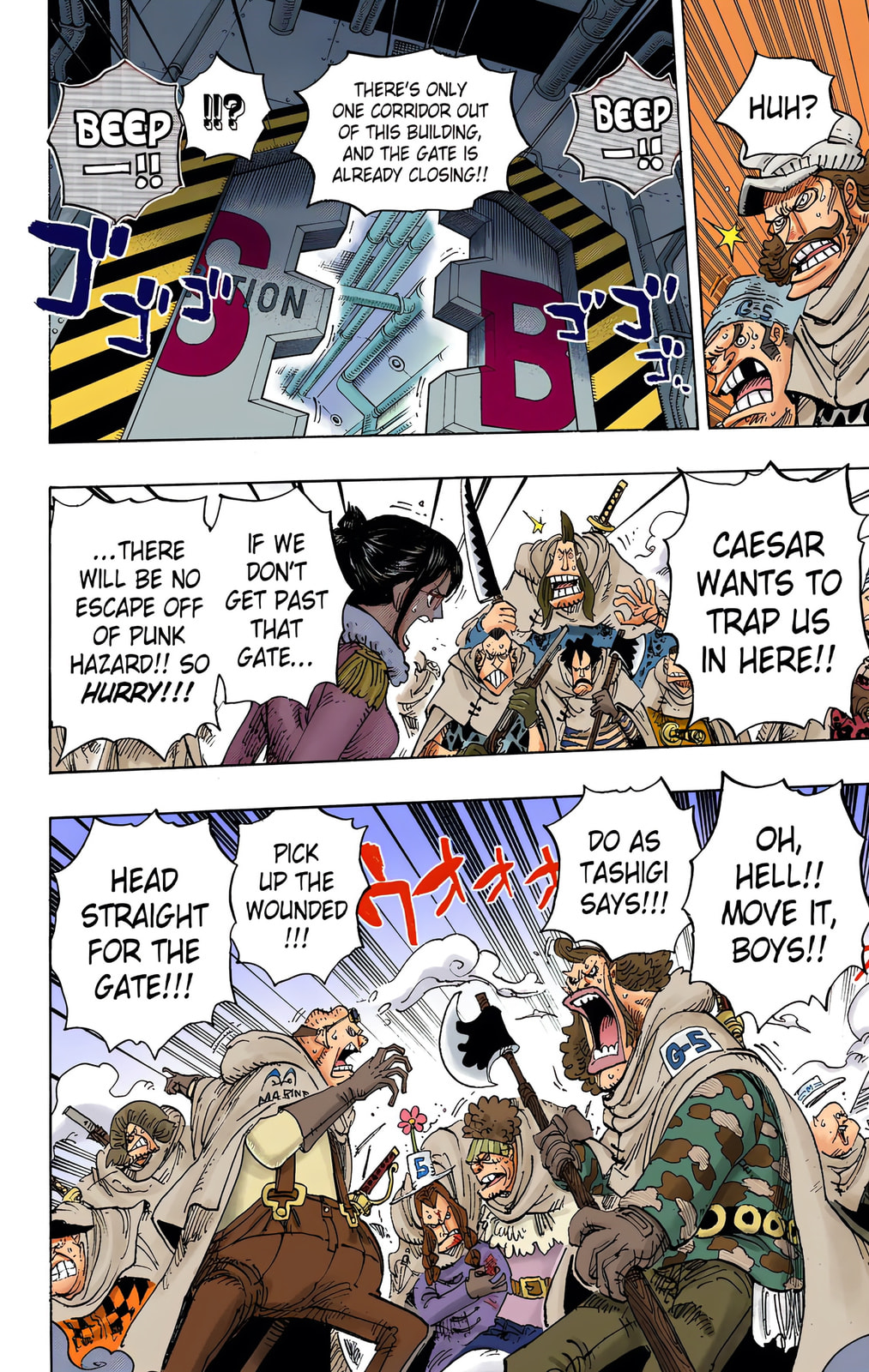 Read One Piece (Colored) chapter 679 image 12 on Lezhin