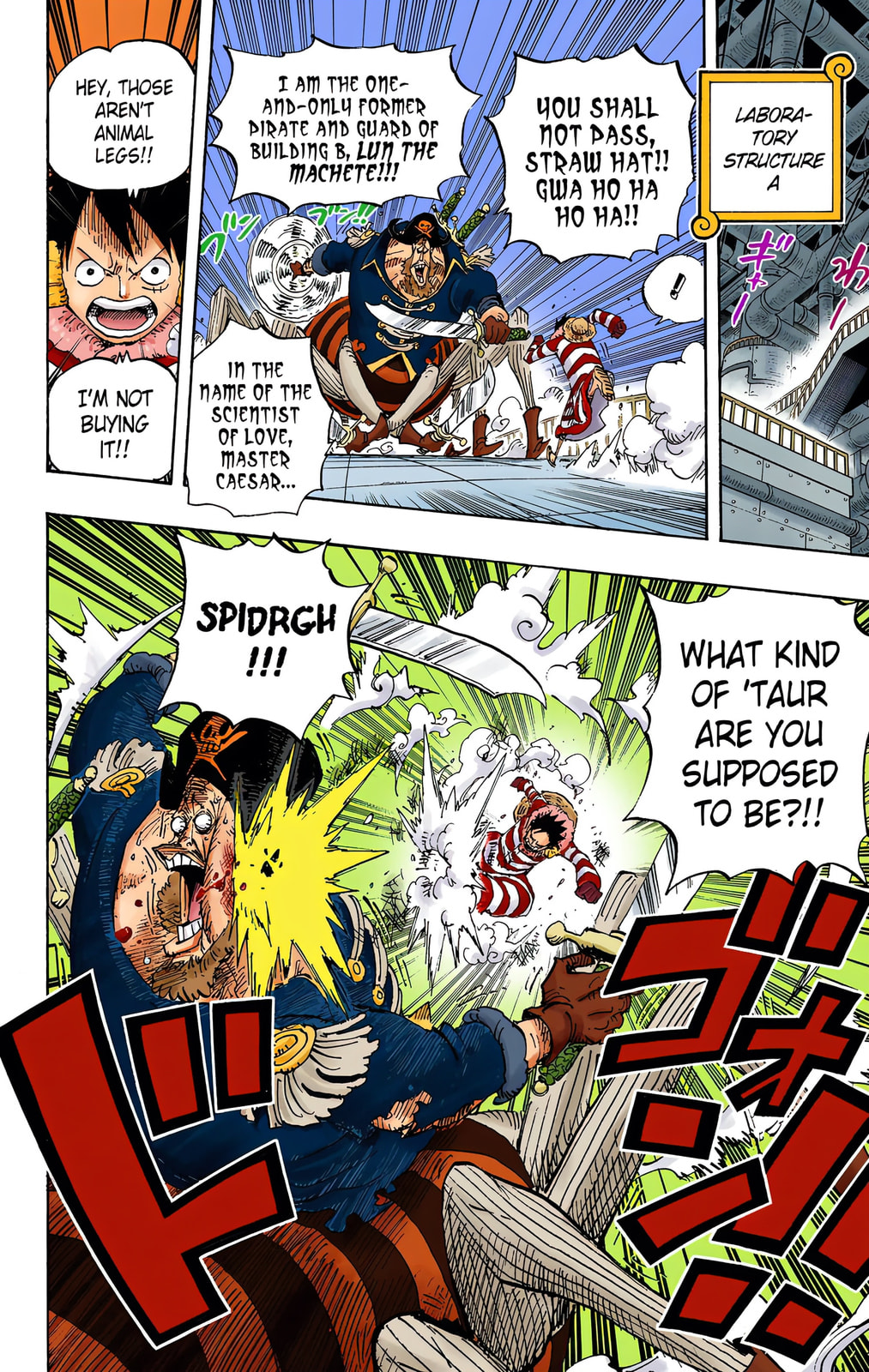 Read One Piece (Colored) chapter 679 image 6 on Lezhin
