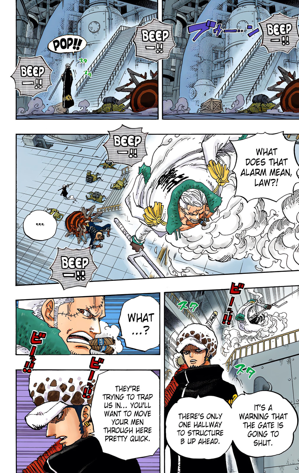 Read One Piece (Colored) chapter 679 image 8 on Lezhin
