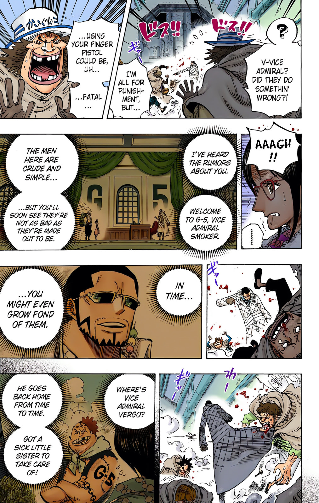 Read One Piece (Colored) chapter 680 image 10 on Lezhin