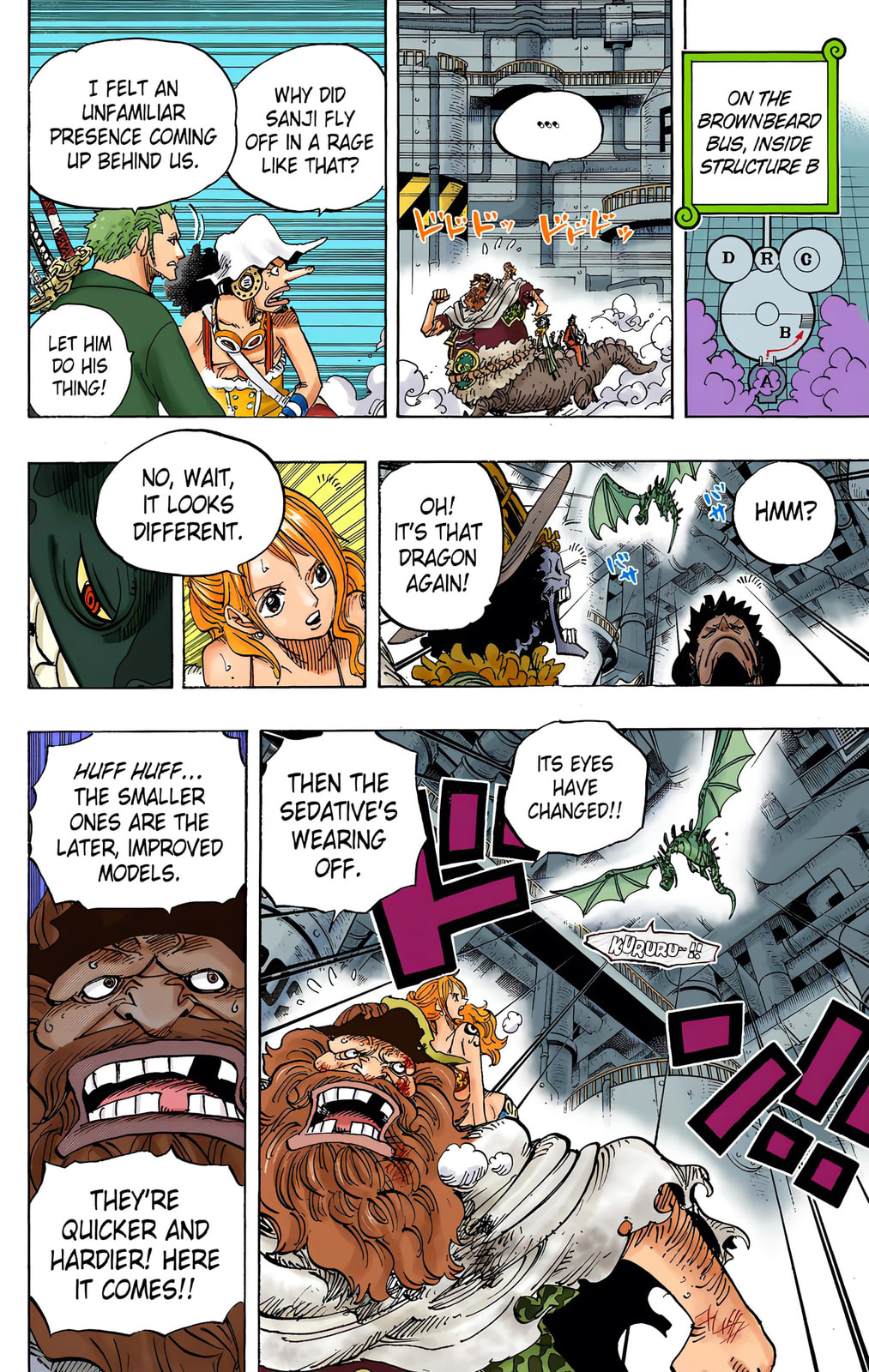 Read One Piece (Colored) chapter 680 image 15 on Lezhin