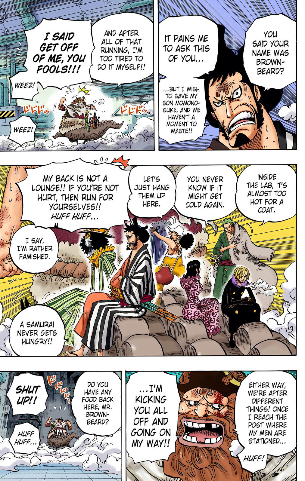 Read One Piece (Colored) chapter 680 image 2 on Lezhin