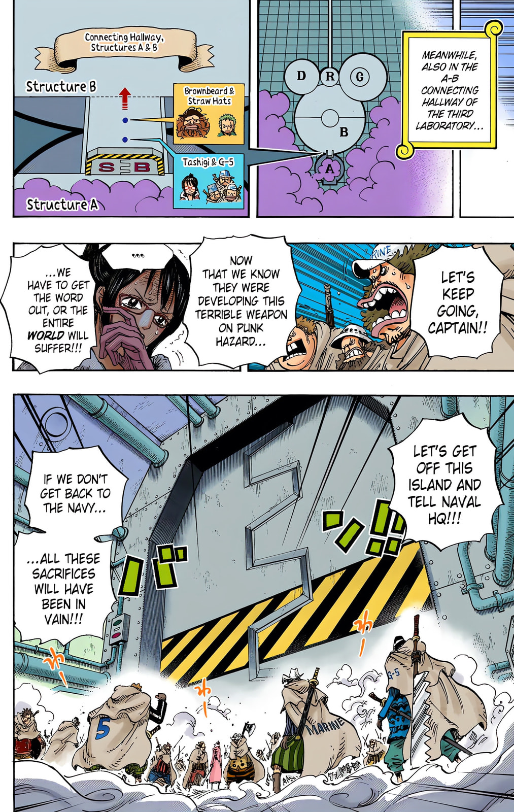 Read One Piece (Colored) chapter 680 image 3 on Lezhin