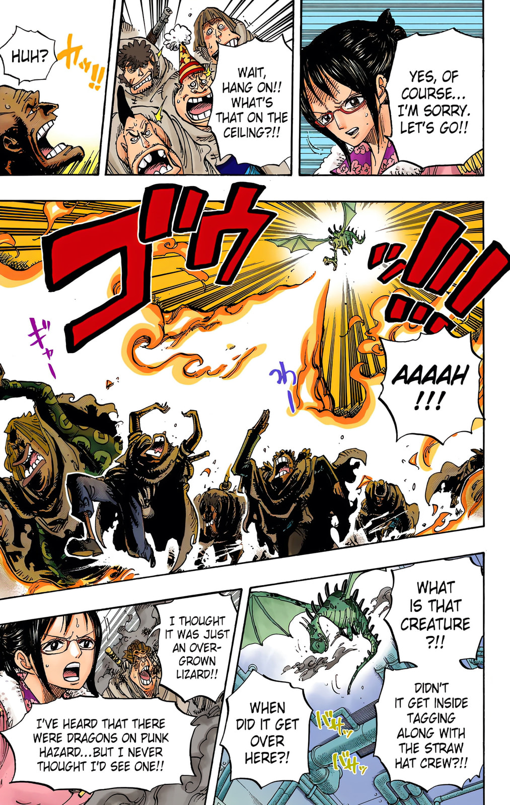 Read One Piece (Colored) chapter 680 image 4 on Lezhin