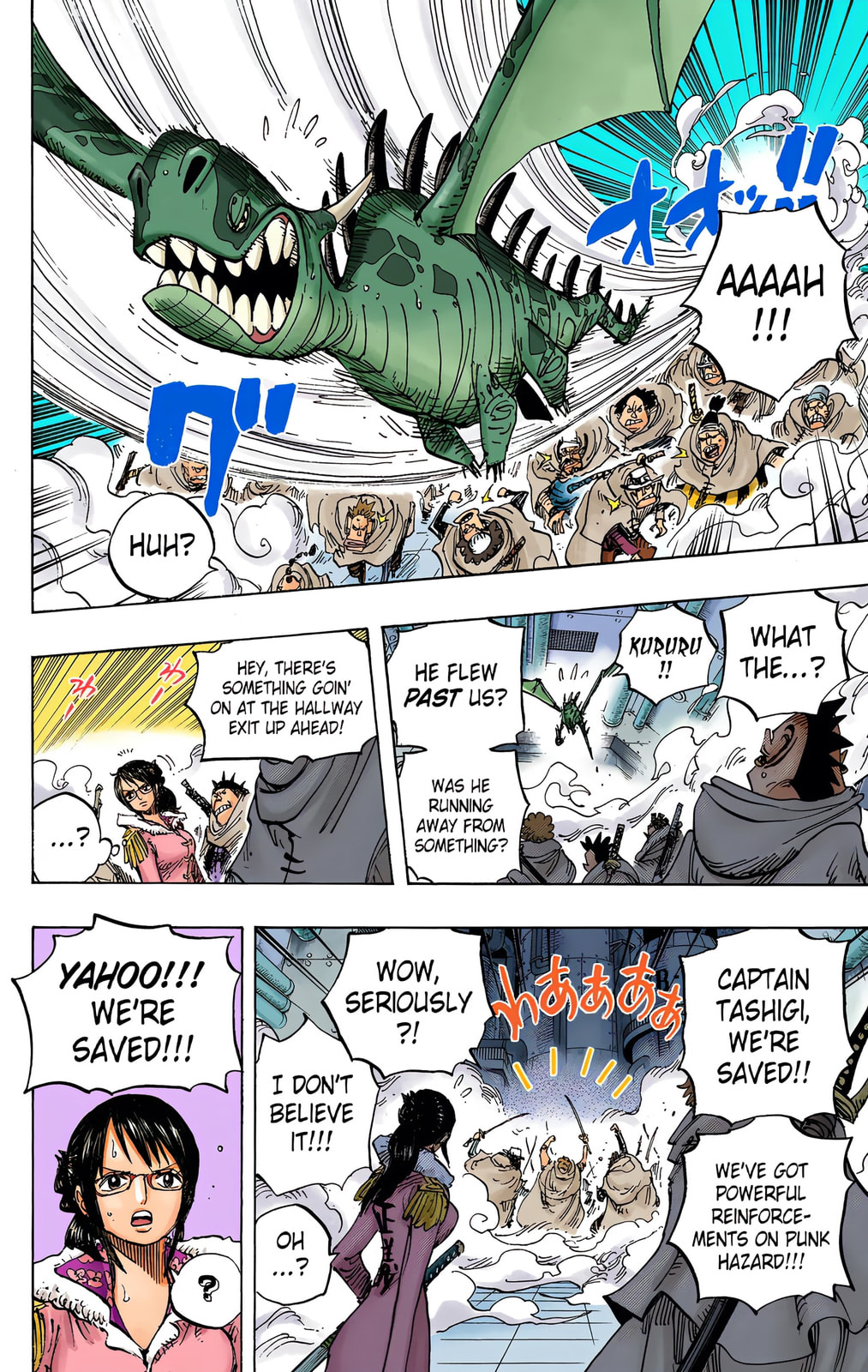 Read One Piece (Colored) chapter 680 image 7 on Lezhin
