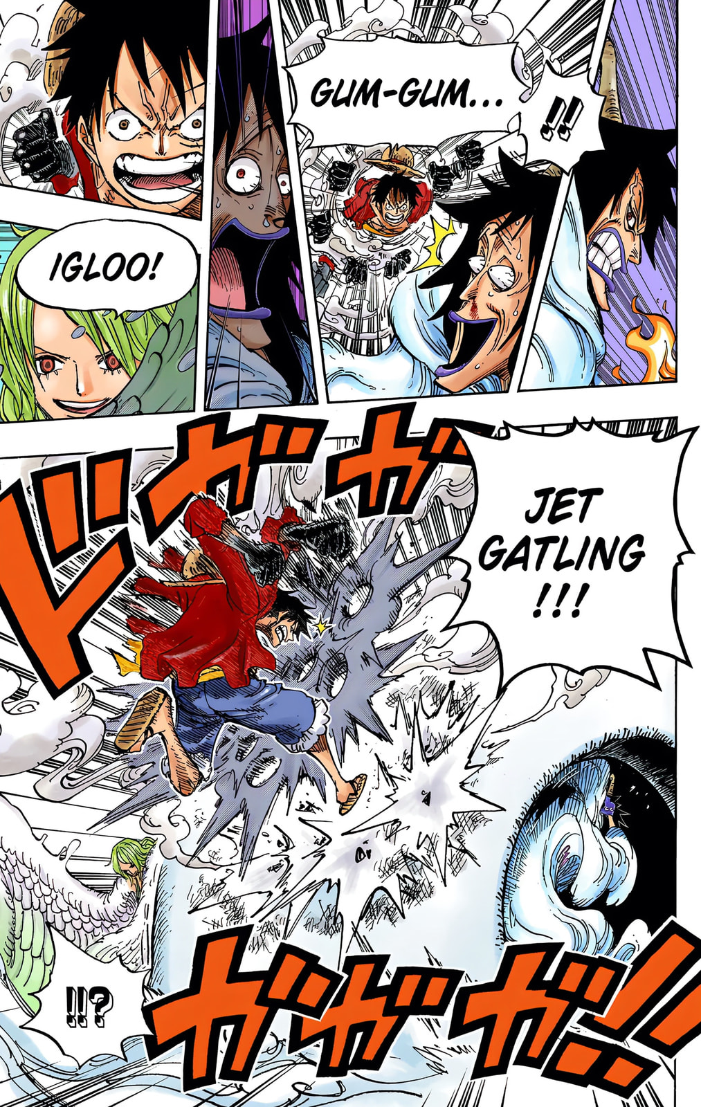 Read One Piece (Colored) chapter 681 image 10 on Lezhin