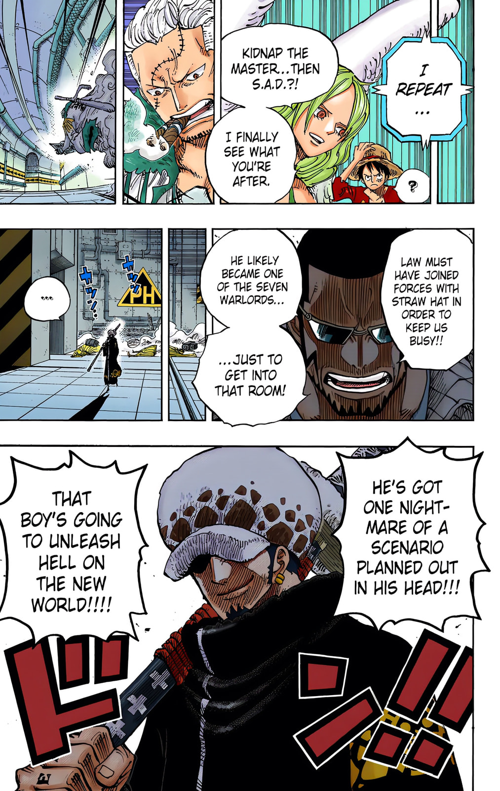 Read One Piece (Colored) chapter 681 image 18 on Lezhin