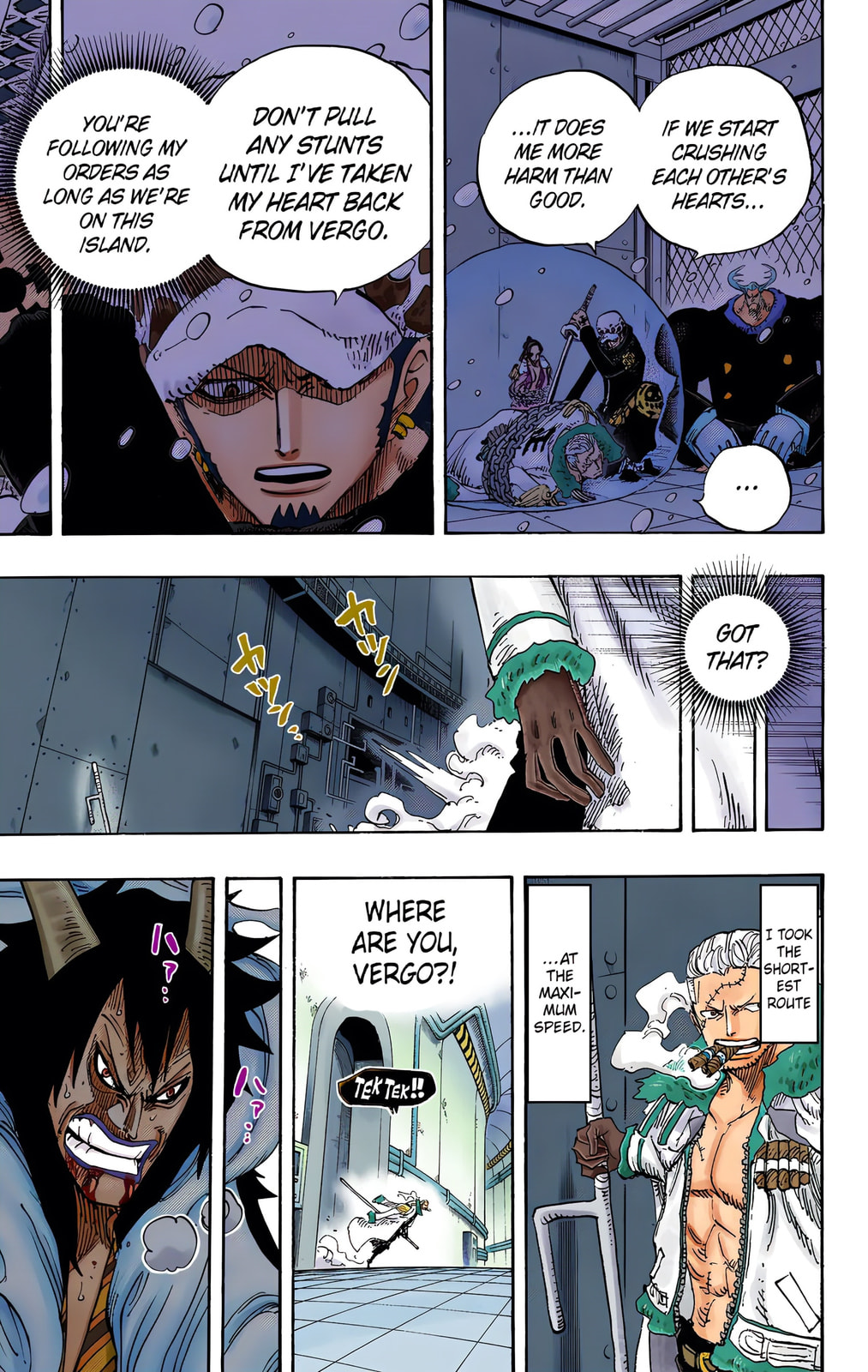Read One Piece (Colored) chapter 681 image 2 on Lezhin