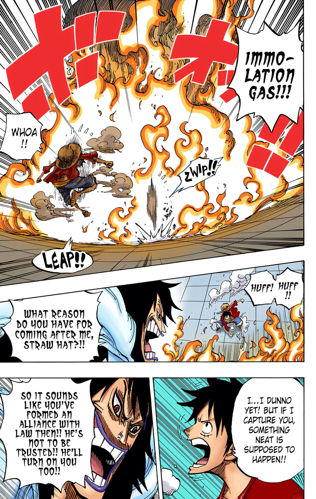 Read One Piece (Colored) chapter 681 image 4 on Lezhin