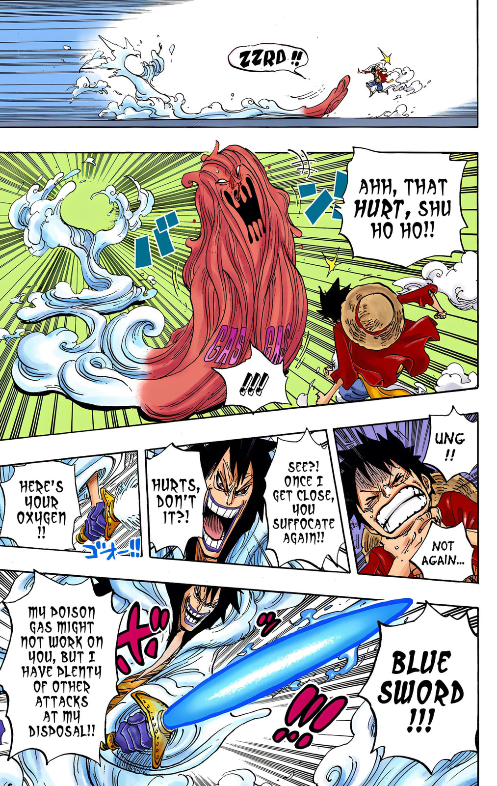 Read One Piece (Colored) chapter 681 image 8 on Lezhin