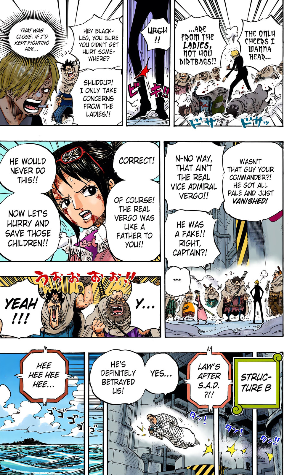 Read One Piece (Colored) chapter 682 image 4 on Lezhin