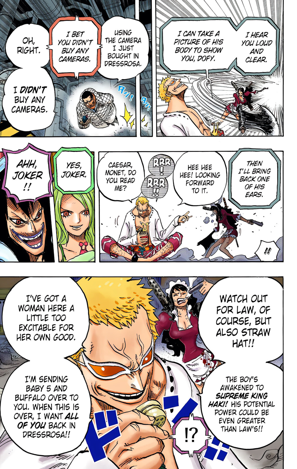 Read One Piece (Colored) chapter 682 image 9 on Lezhin