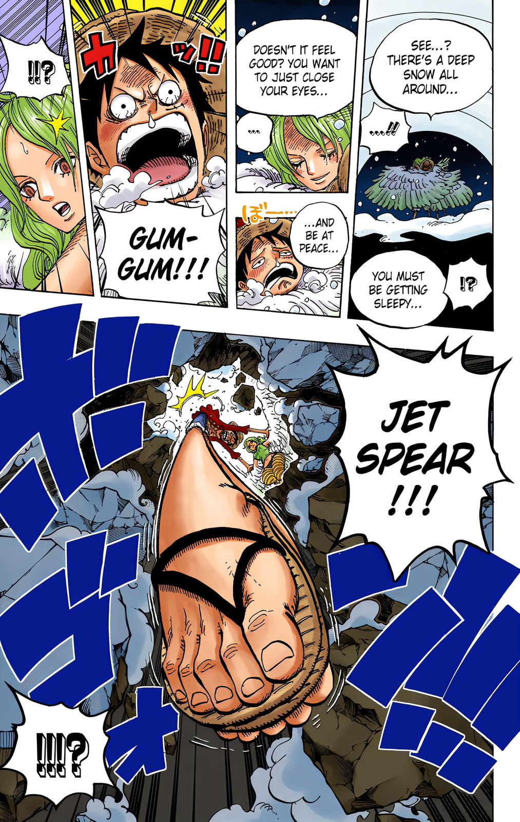 Read One Piece (Colored) chapter 683 image 4 on Lezhin