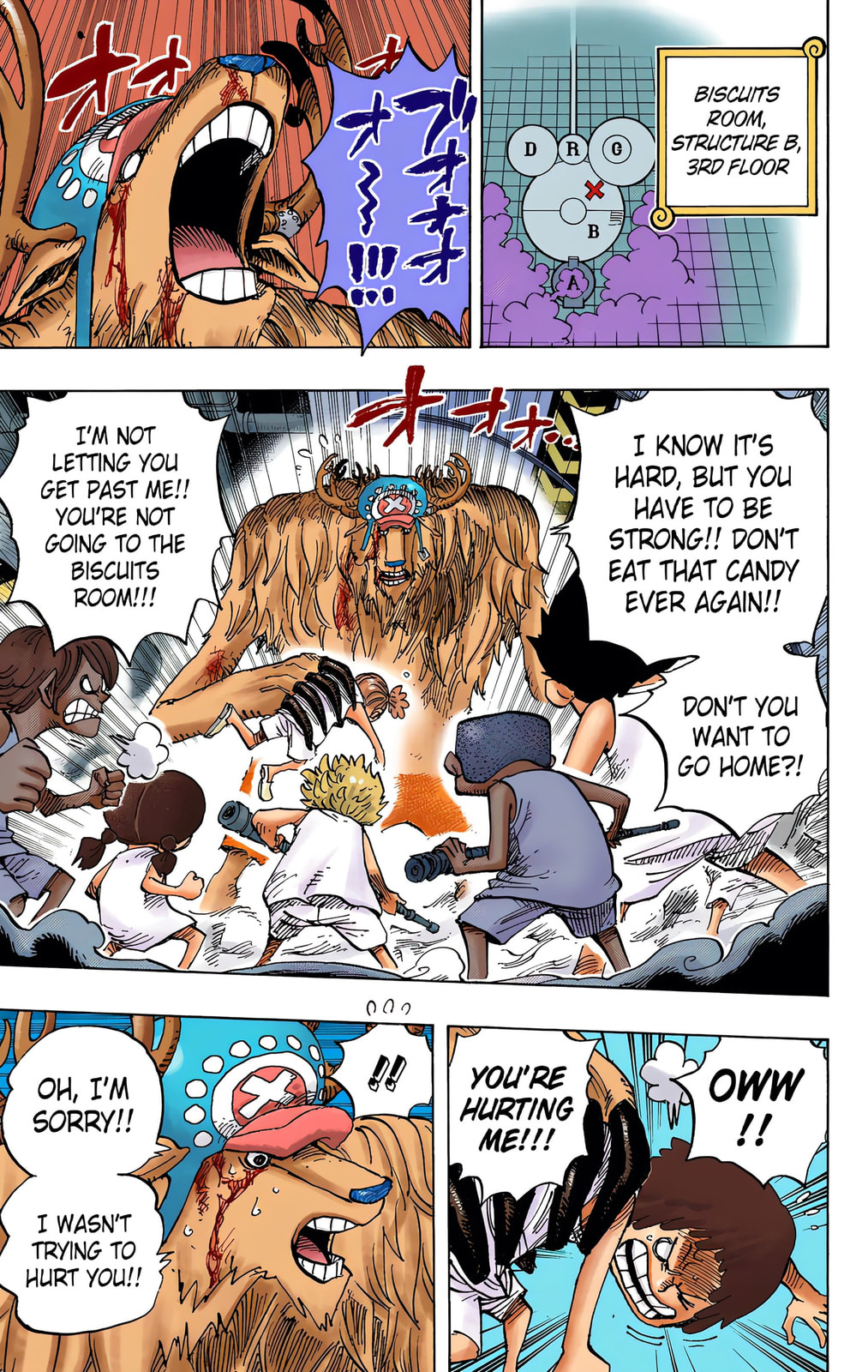 Read One Piece (Colored) chapter 683 image 6 on Lezhin