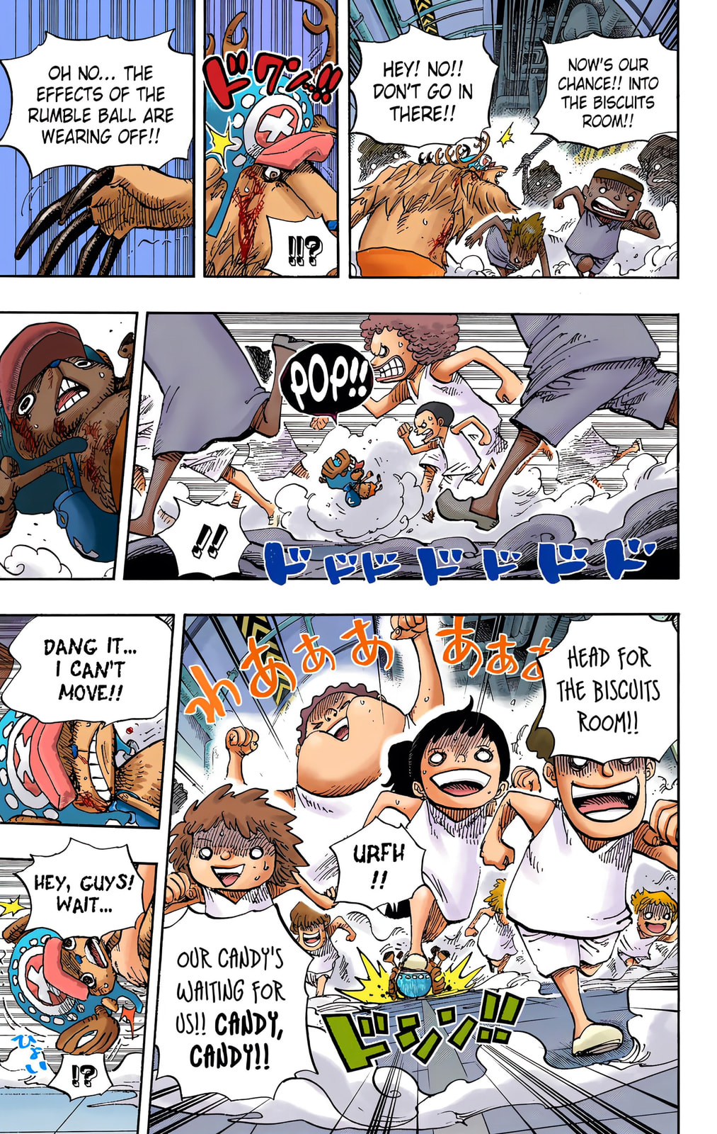 Read One Piece (Colored) chapter 683 image 8 on Lezhin