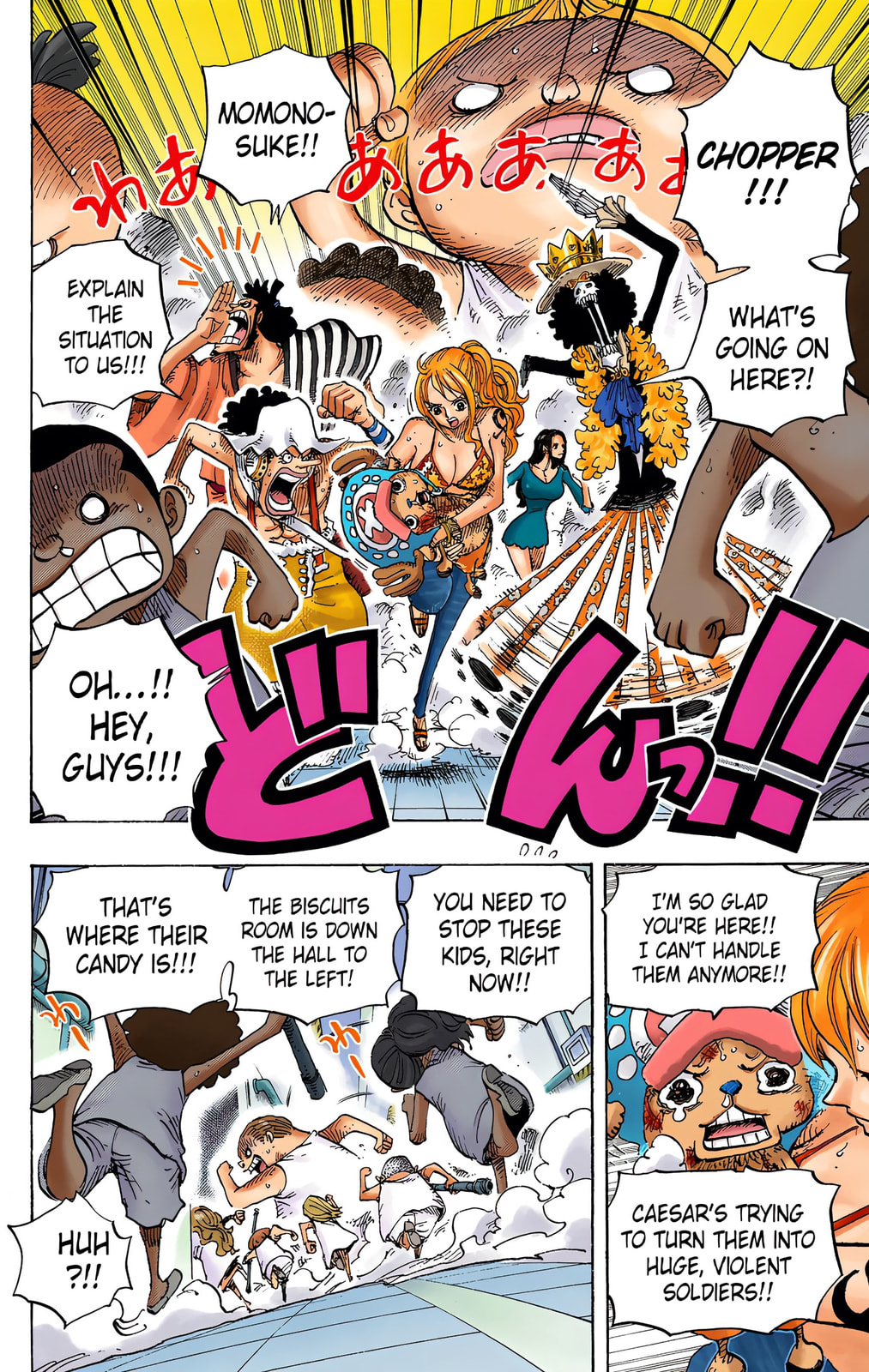 Read One Piece (Colored) chapter 683 image 9 on Lezhin