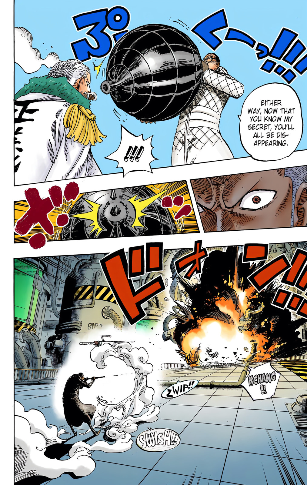Read One Piece (Colored) chapter 684 image 3 on Lezhin