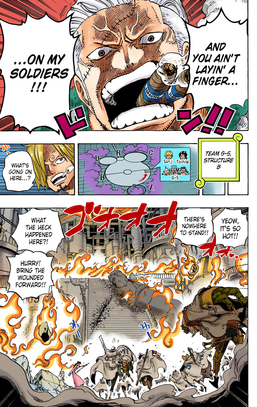 Read One Piece (Colored) chapter 684 image 6 on Lezhin