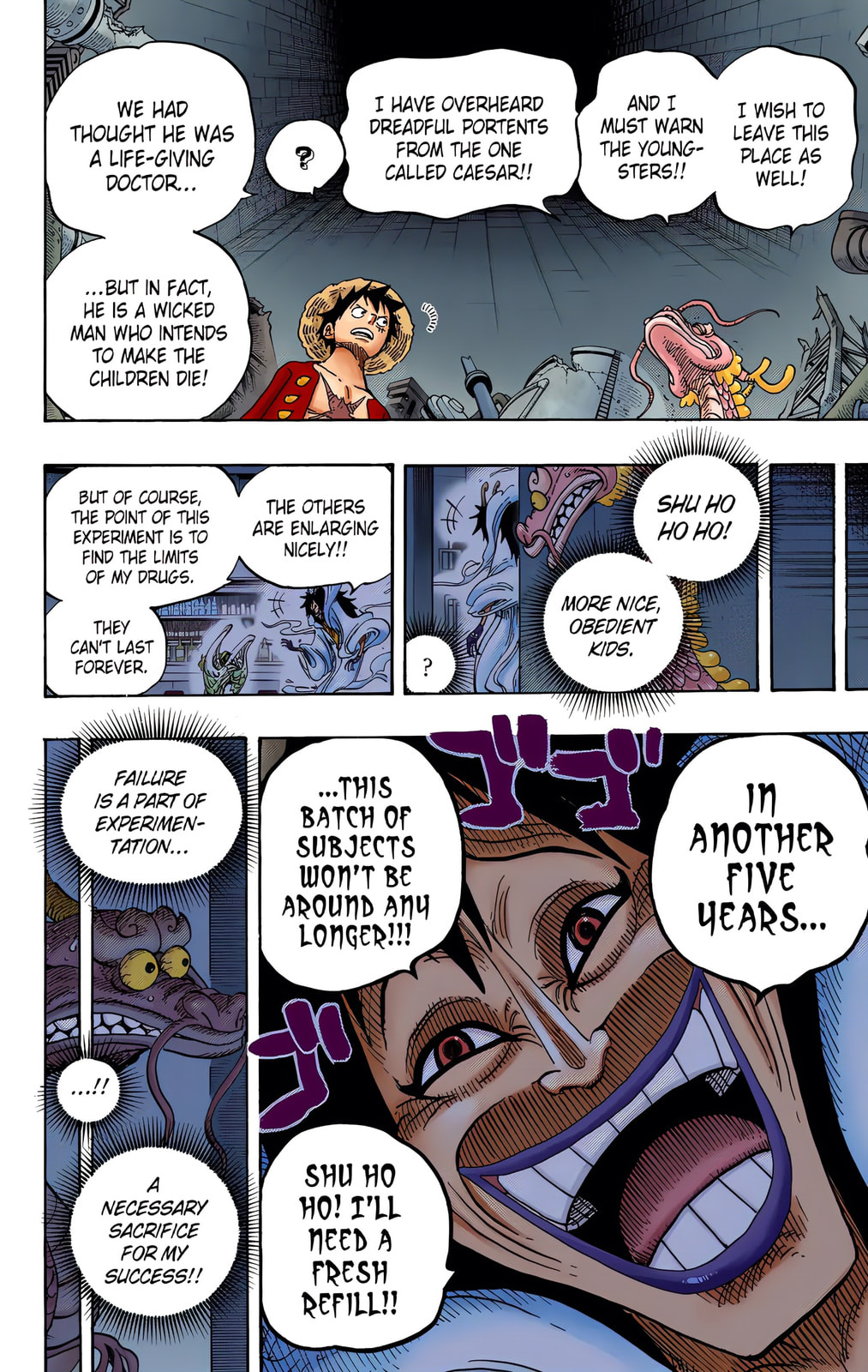 Read One Piece (Colored) chapter 685 image 11 on Lezhin