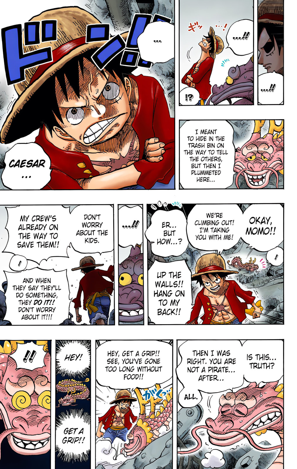 Read One Piece (Colored) chapter 685 image 12 on Lezhin
