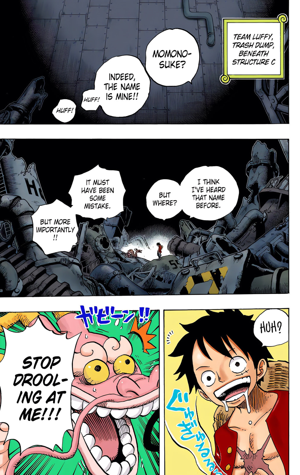 Read One Piece (Colored) chapter 685 image 2 on Lezhin