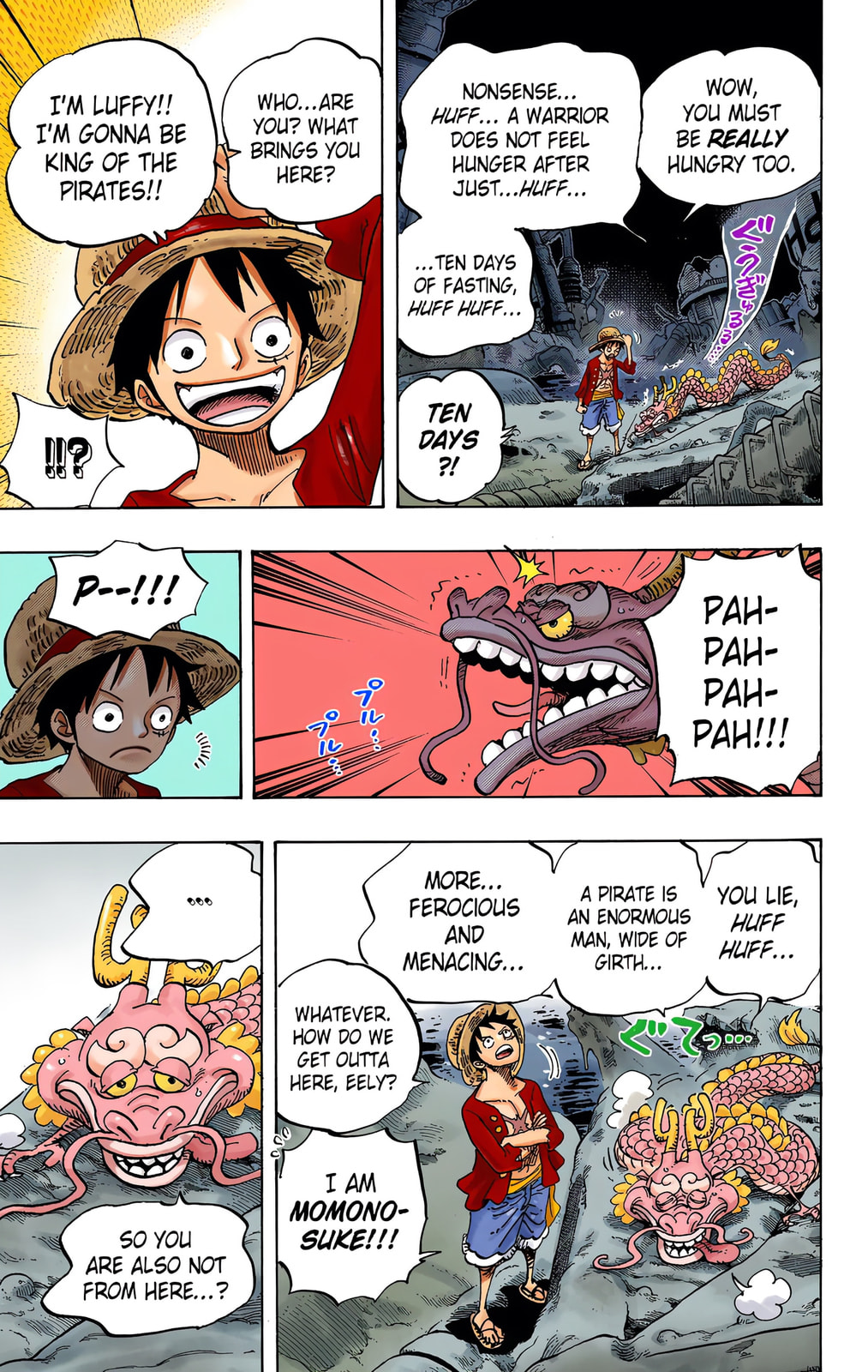 Read One Piece (Colored) chapter 685 image 4 on Lezhin