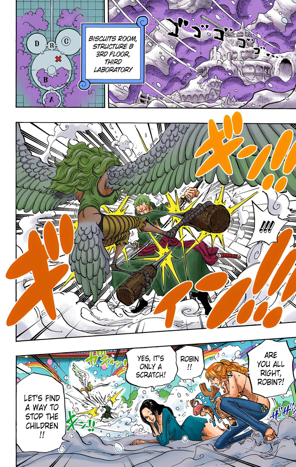 Read One Piece (Colored) chapter 686 image 1 on Lezhin
