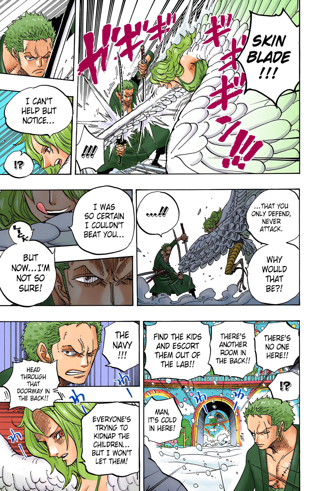 Read One Piece (Colored) chapter 686 image 14 on Lezhin