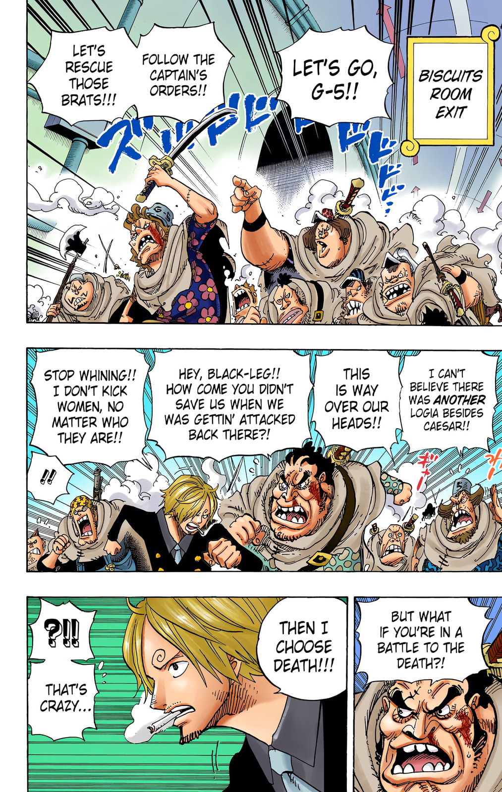 Read One Piece (Colored) chapter 687 image 1 on Lezhin
