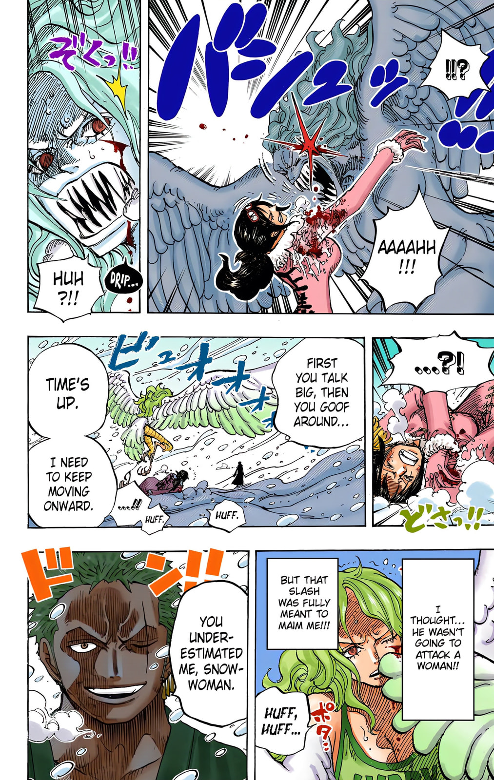 Read One Piece (Colored) chapter 687 image 11 on Lezhin